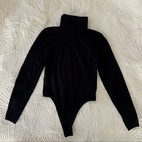 Wolford Black Colorado Turtleneck String Bodysuit - Picture 5 of 8